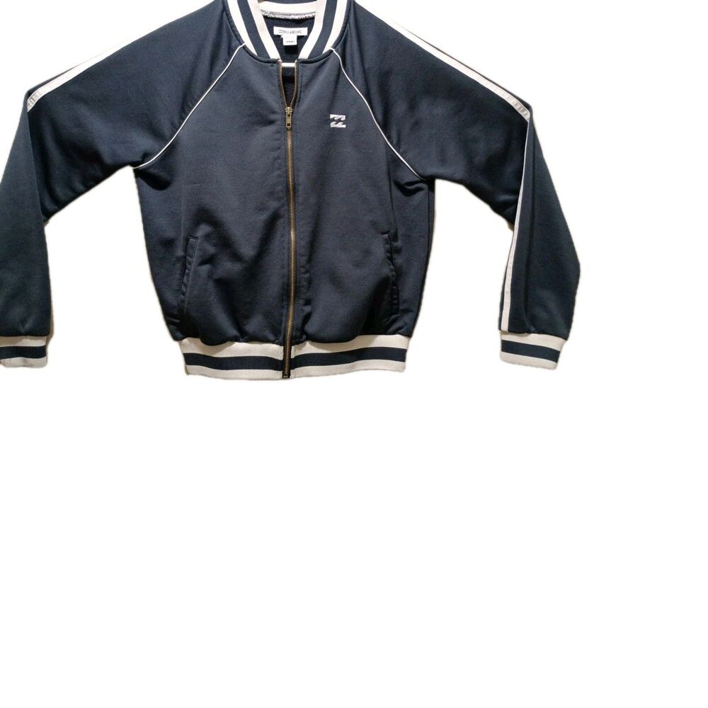 Women's Billabong Navy Varsity/ Bomber Jacket Medium
